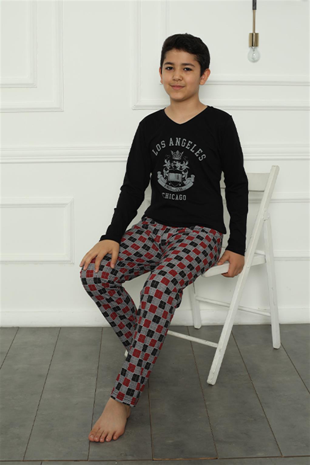 Akbeniz Aile Penye Pijama Takım (baba - oğul ) 50111 Ayrı Ayrı Satılır 