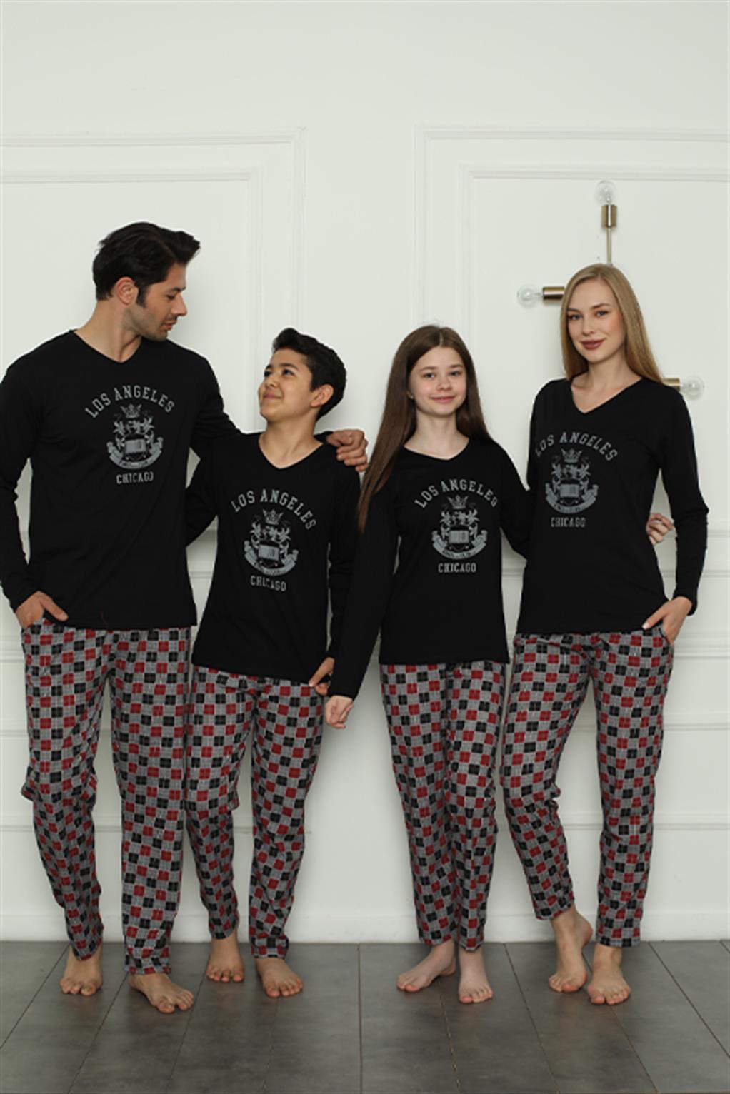 Akbeniz Aile Penye Pijama Takım (baba - oğul ) 50111 Ayrı Ayrı Satılır 