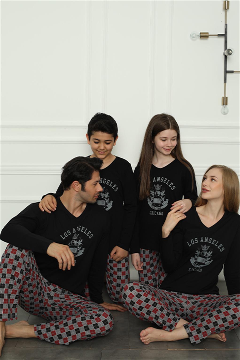 Akbeniz Aile Penye Pijama Takım (baba - oğul ) 50111 Ayrı Ayrı Satılır 
