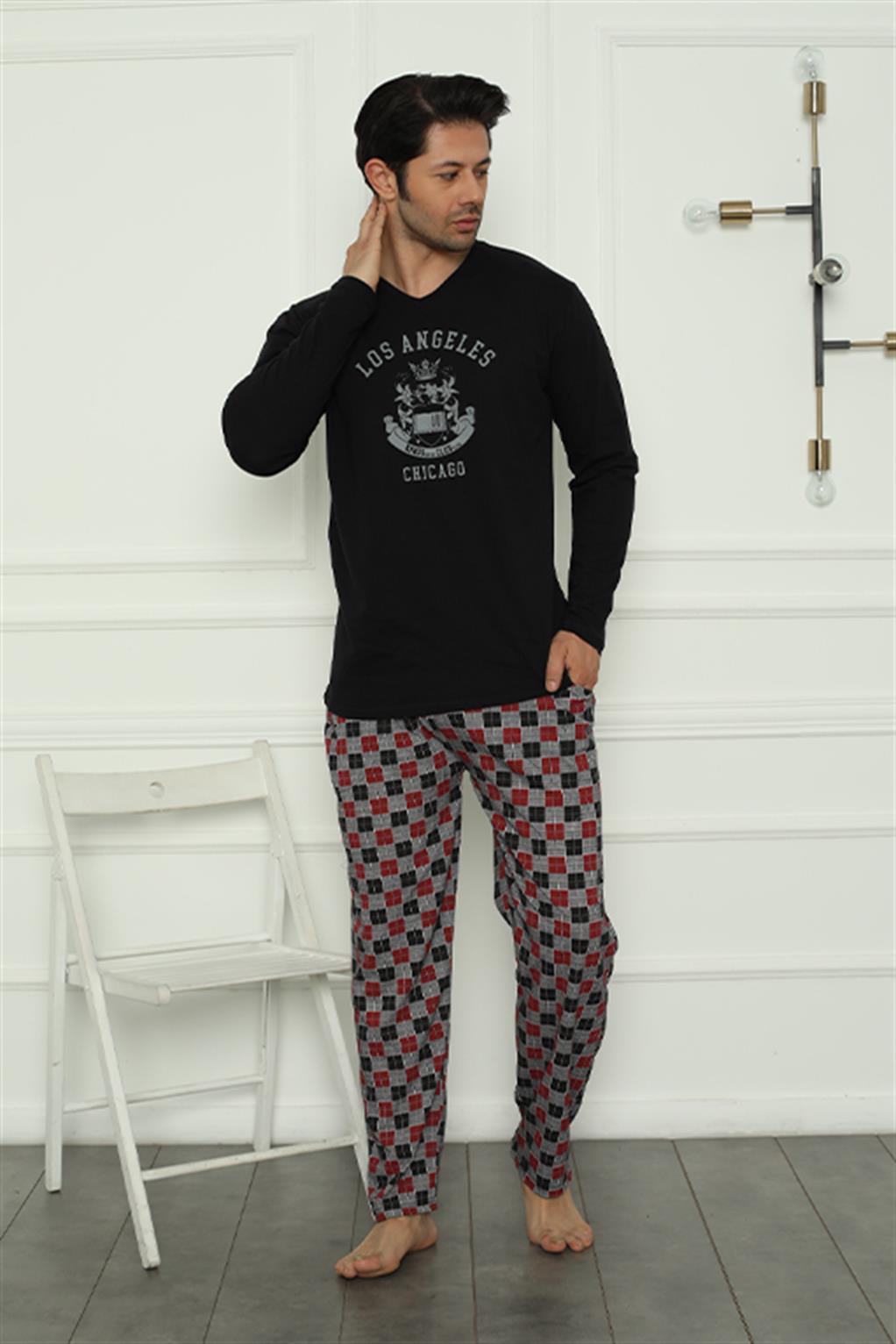 Akbeniz Aile Penye Pijama Takım (baba - oğul ) 50111 Ayrı Ayrı Satılır 