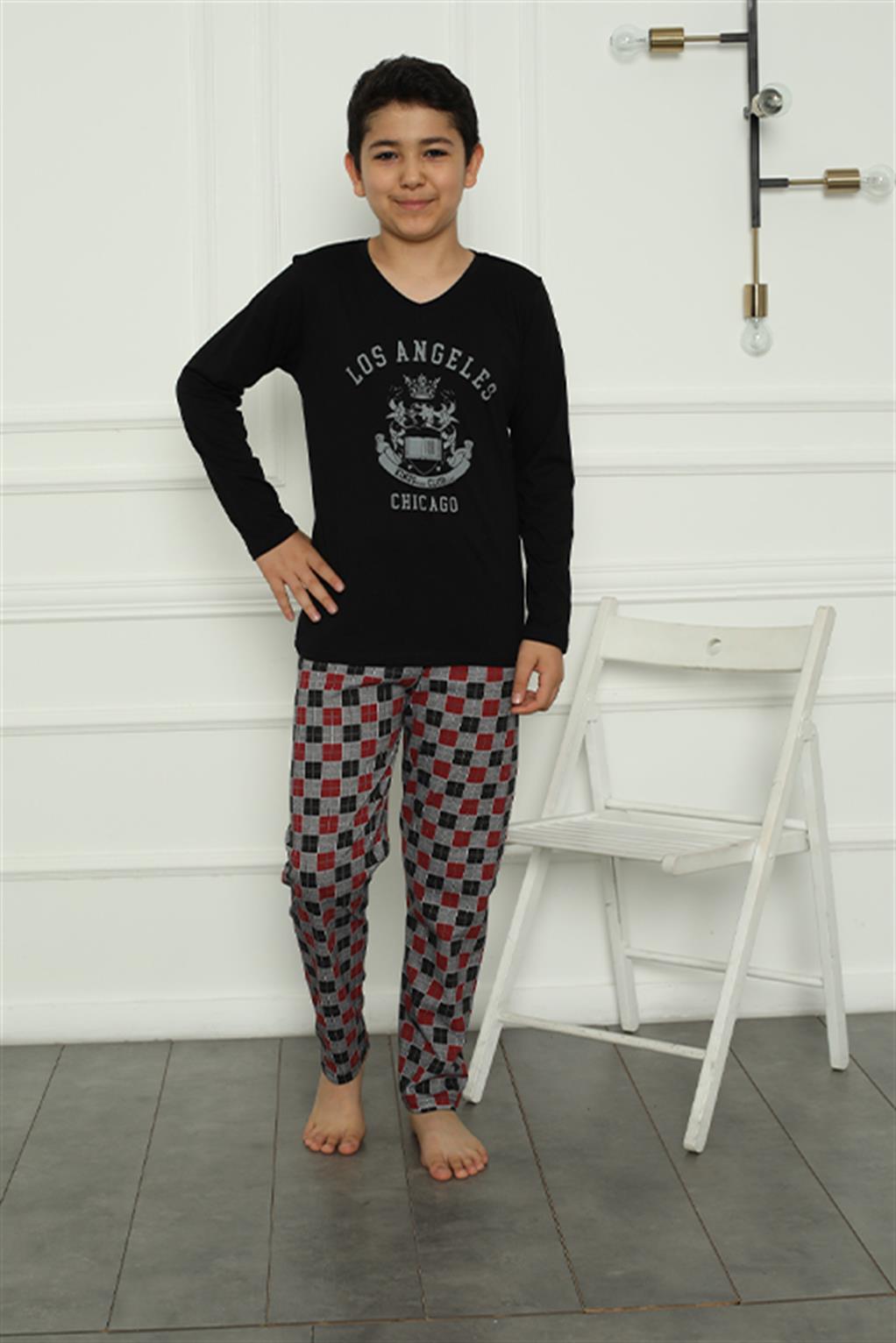 Akbeniz Aile Penye Pijama Takım (baba - oğul ) 50111 Ayrı Ayrı Satılır 