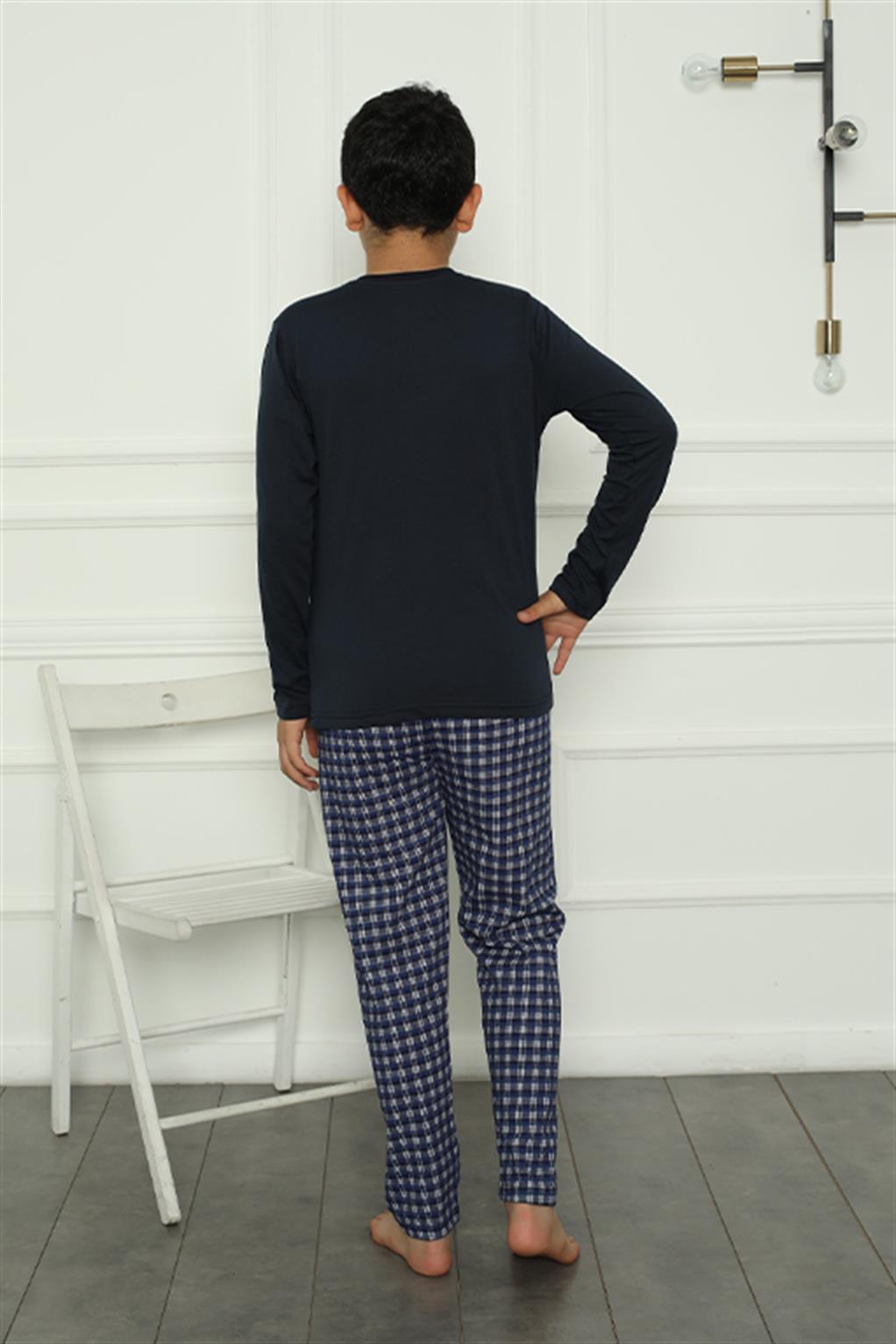 Akbeniz Baba Oğul  Aile Pijama Takım Ayrı Ayrı Satılır Fiyatları Farklıdır 50109