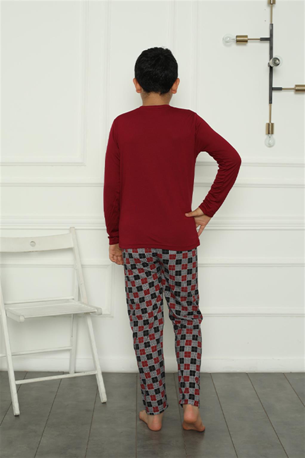 Akbeniz Baba Oğul  Aile Pijama Takım Ayrı Ayrı Satılır Fiyatları Farklıdır 50108
