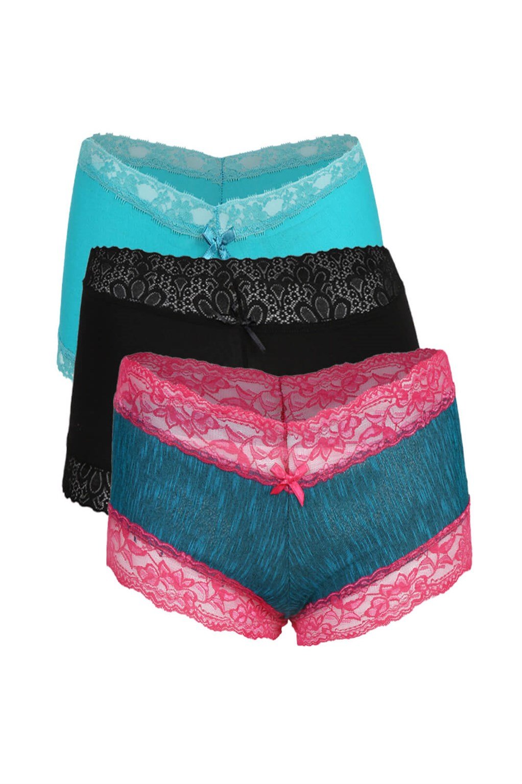 Akbeniz Bayan 3'lü Boxer 40211