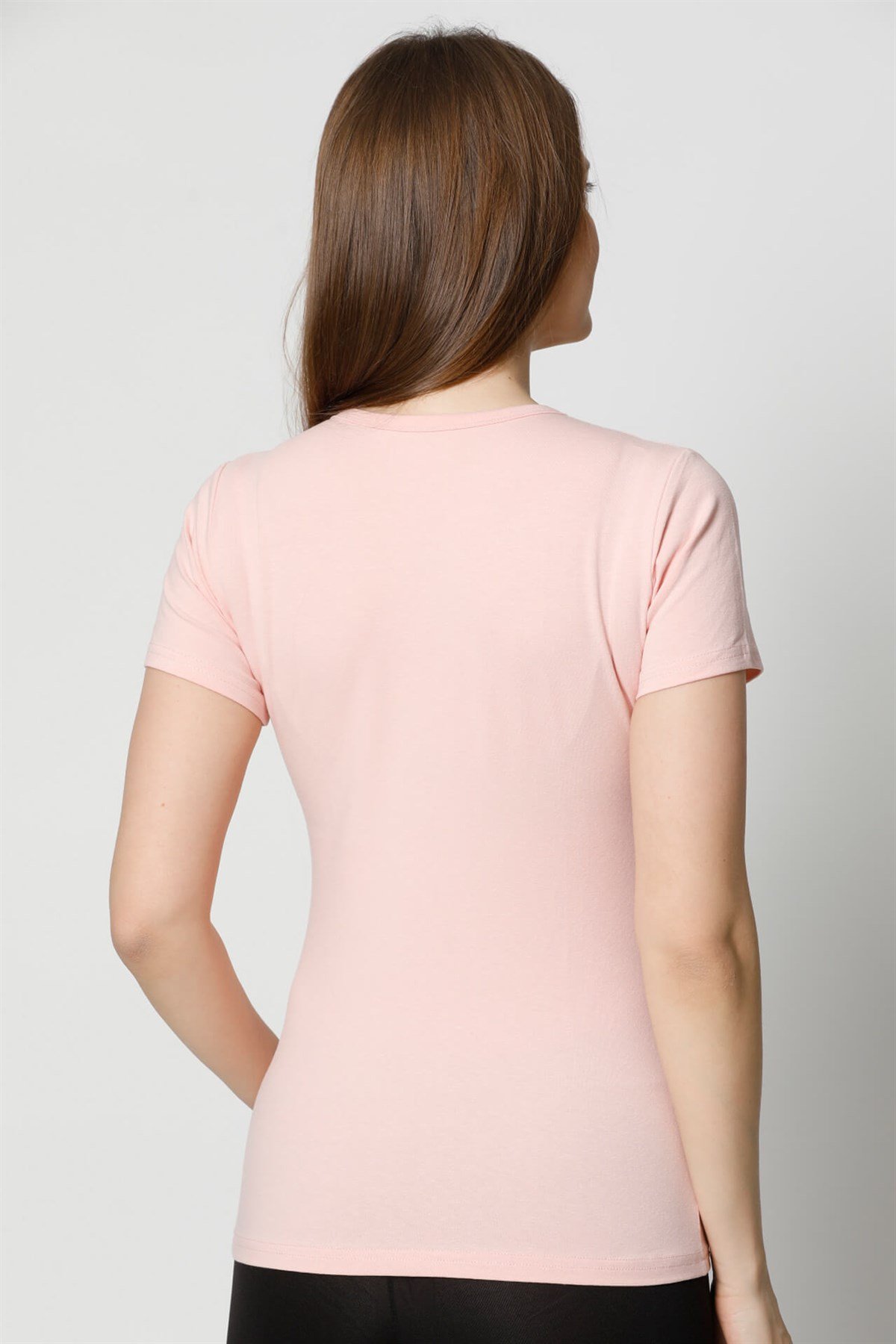 Akbeniz Bayan Kısa Kol Body 232P