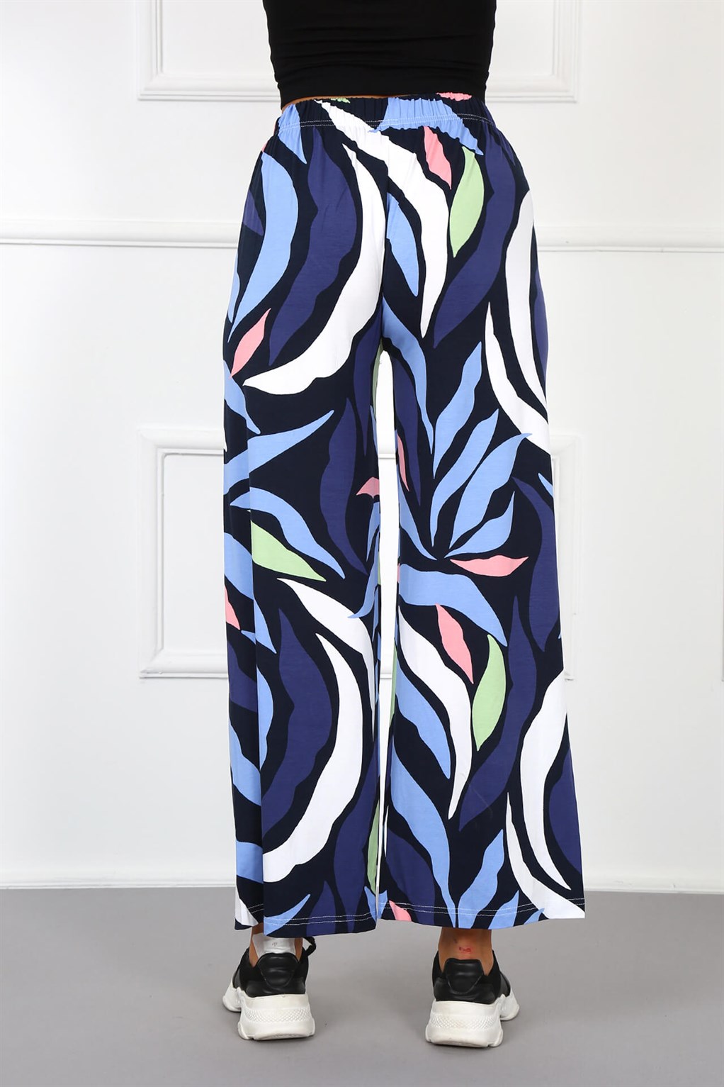 Akbeniz Bayan Penye Bol Paça Pantolon 210038