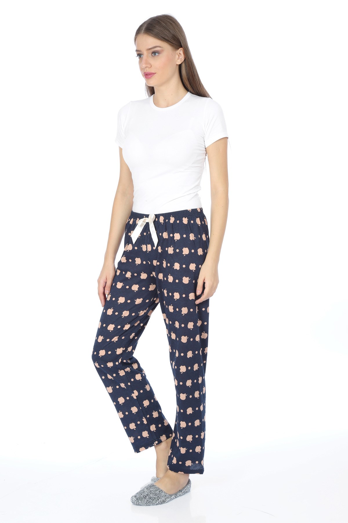 Akbeniz Bayan Tek Alt Pijama 27124