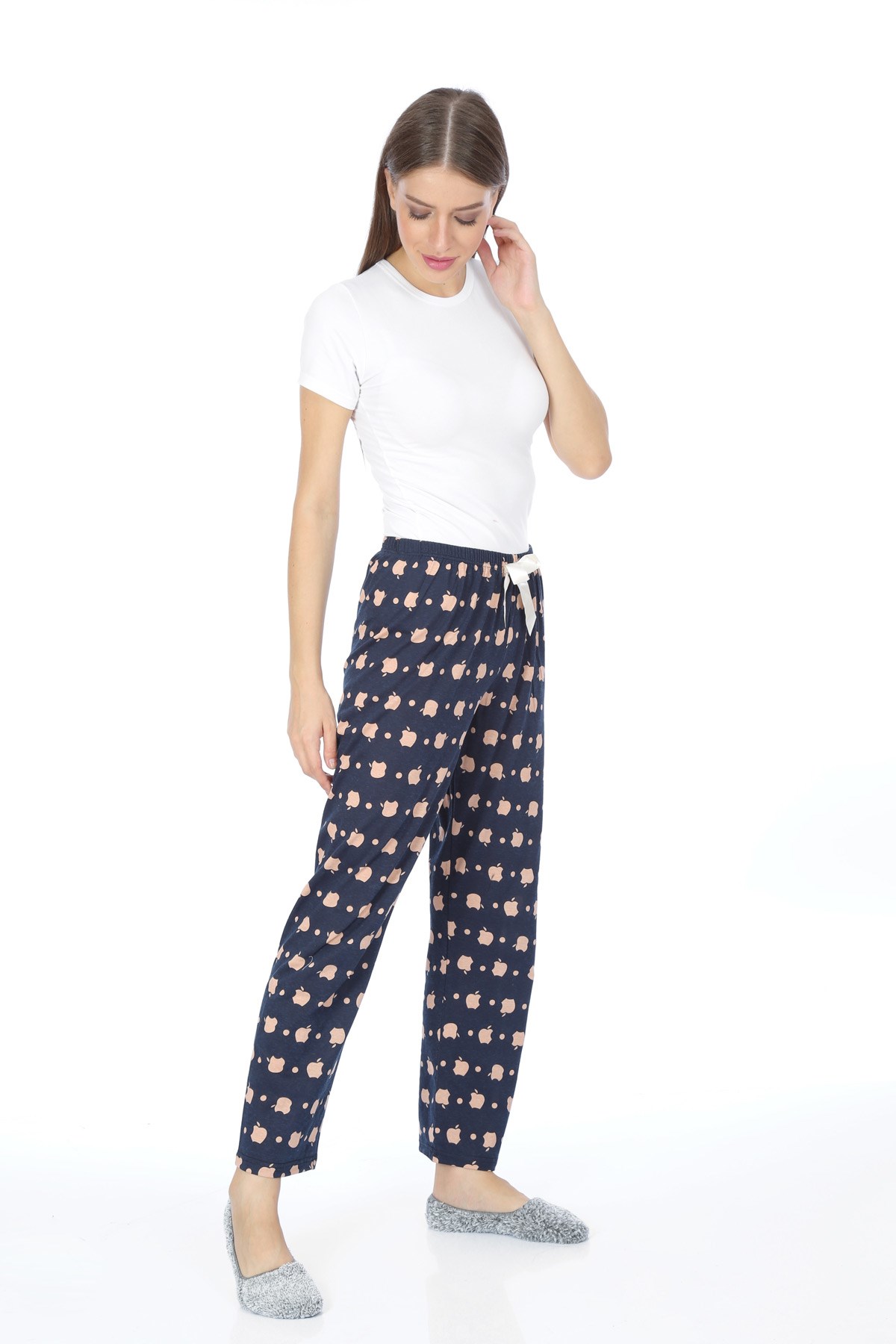 Akbeniz Bayan Tek Alt Pijama 27124