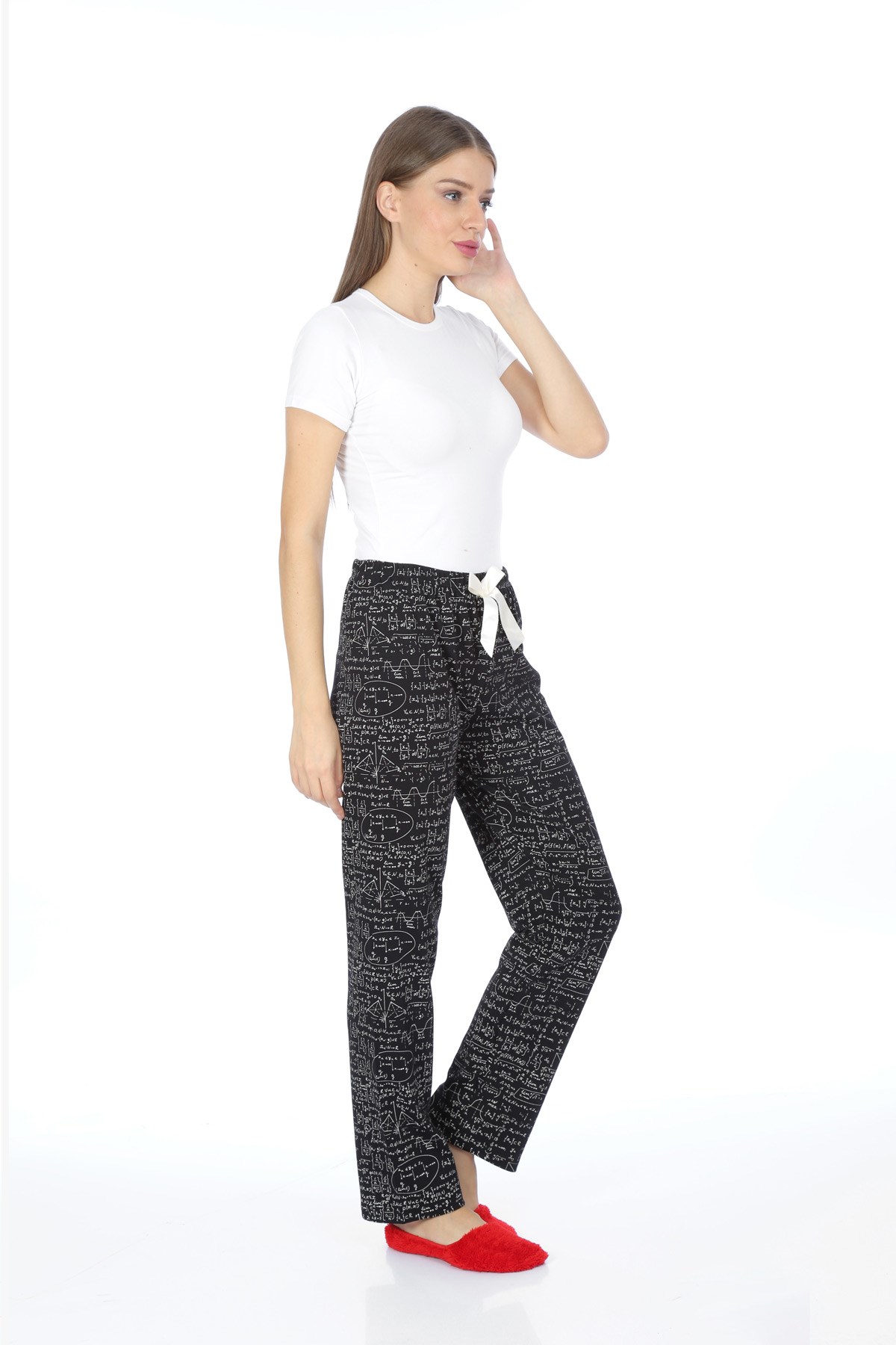 Akbeniz Bayan Tek Alt Pijama 27126