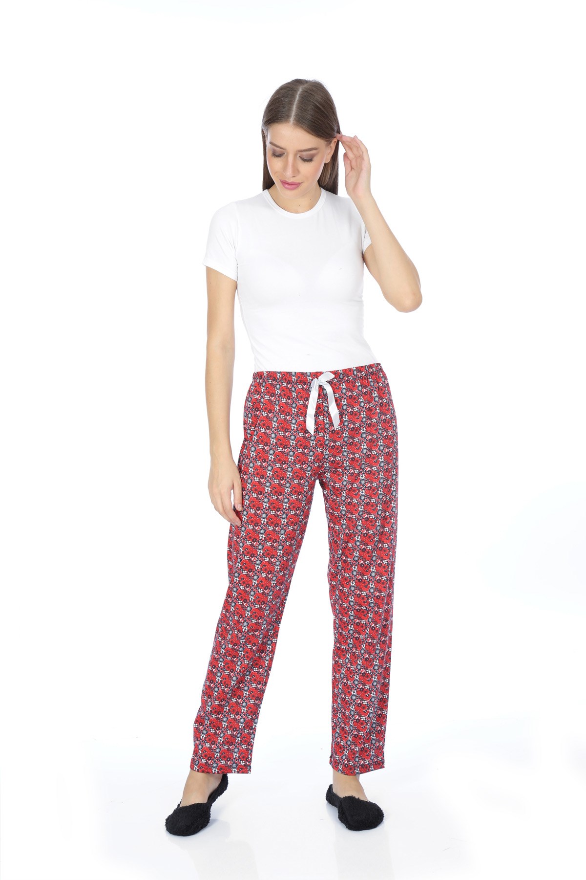 Akbeniz Bayan Tek Alt Pijama 27128