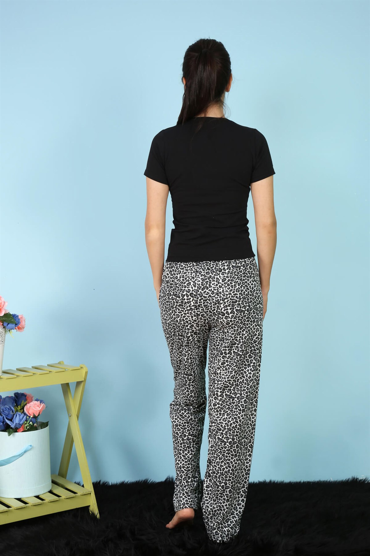 Akbeniz Bayan Tek Alt Pijama 27146