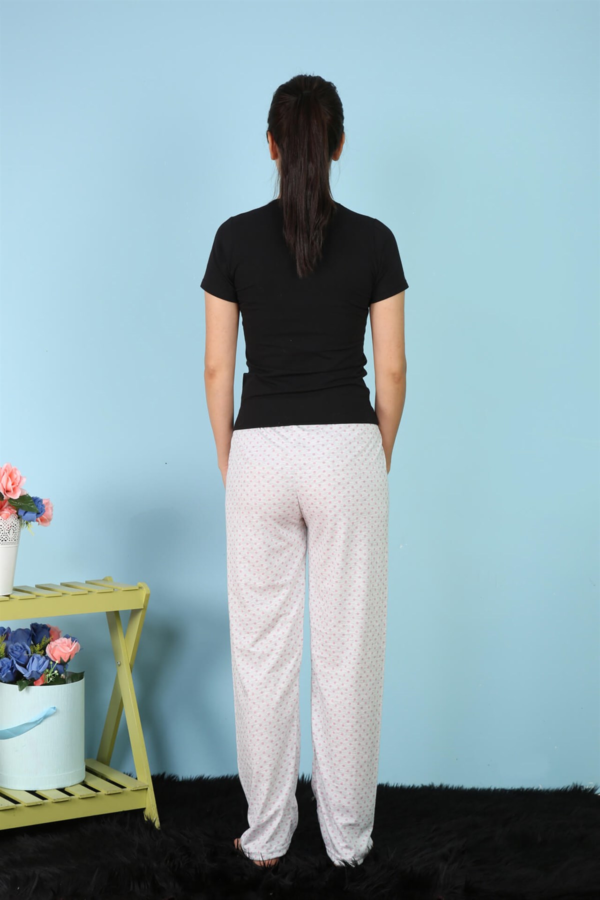 Akbeniz Bayan Tek Alt Pijama 27155