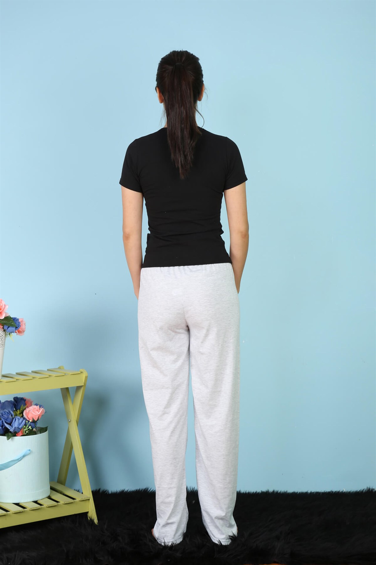 Akbeniz Bayan Tek Alt Pijama 27166