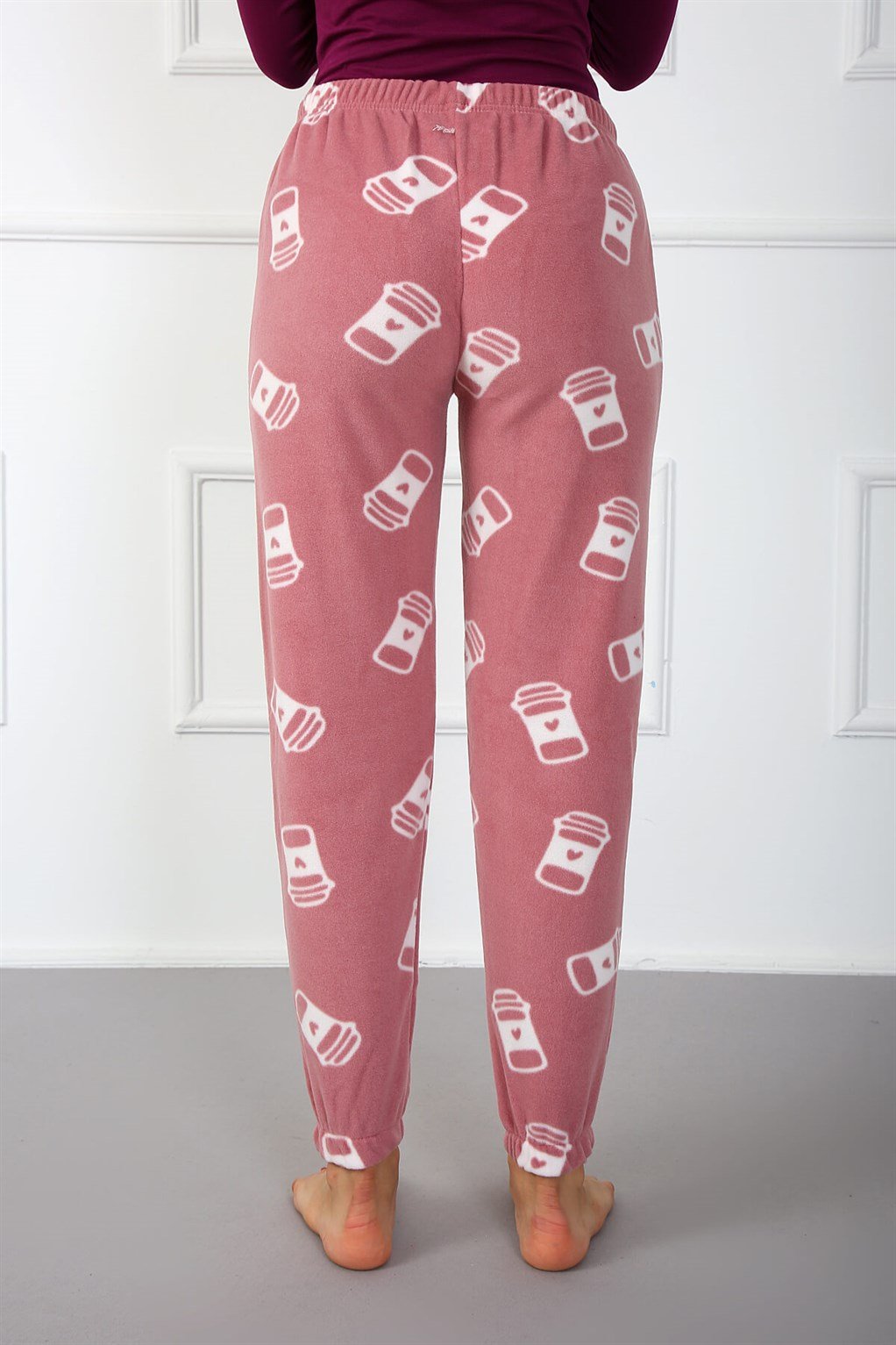 Akbeniz Bayan Welsoft Polar Tek Alt Pijama 210048