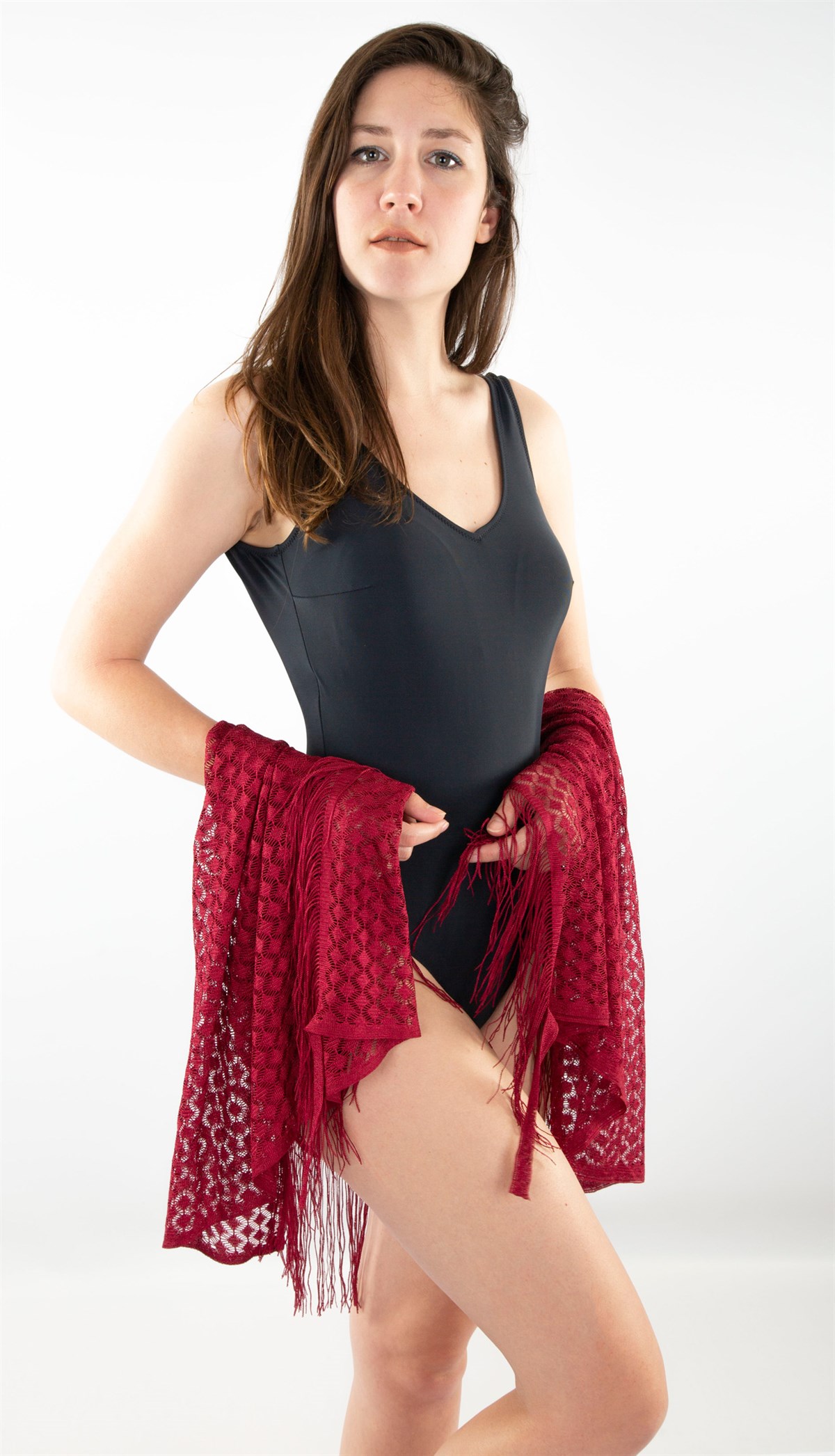 Akbeniz Dantelli Pareo 25359