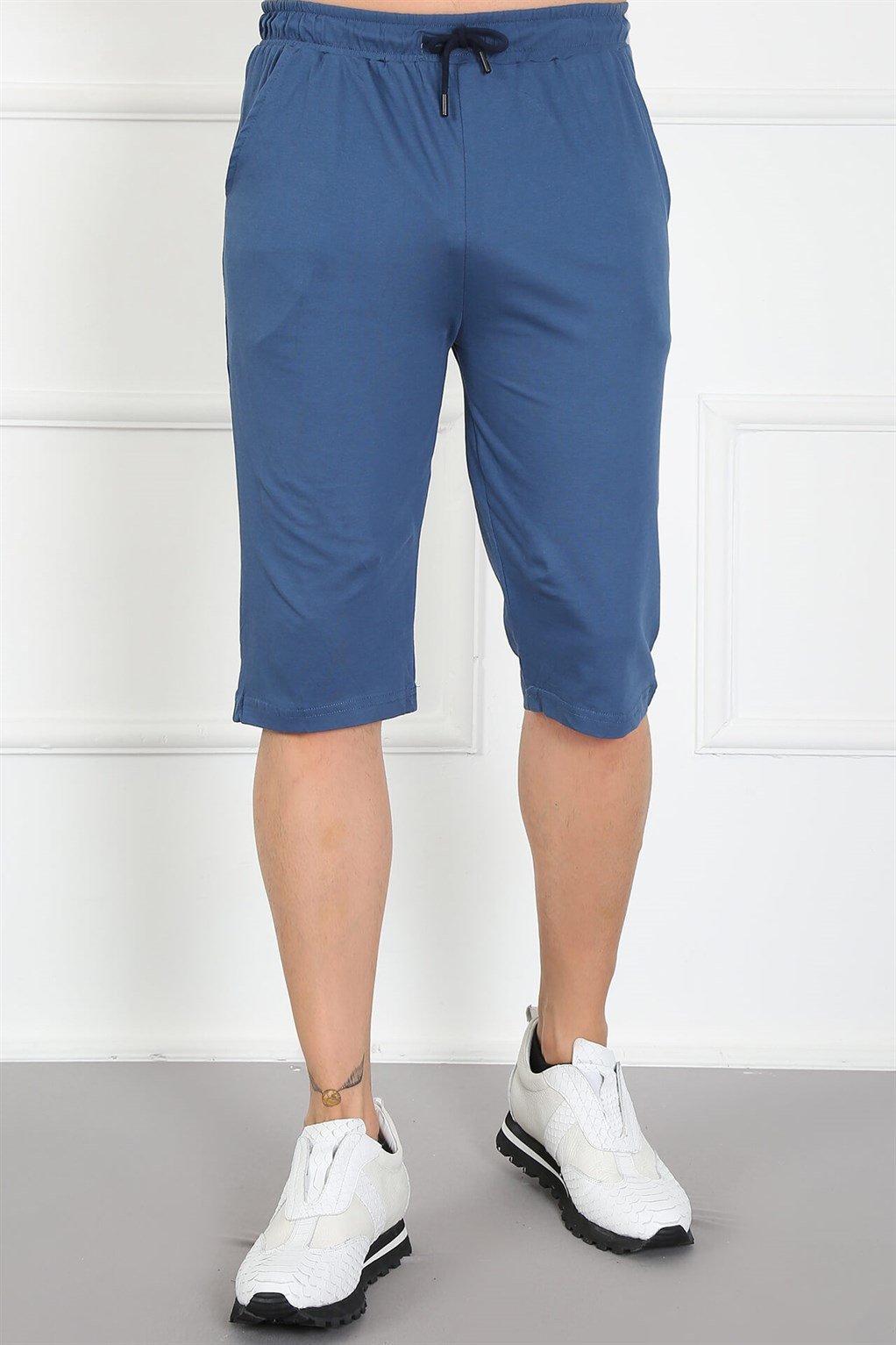 Akbeniz Erkek Cepli Pamuk Lakost Kapri 6803