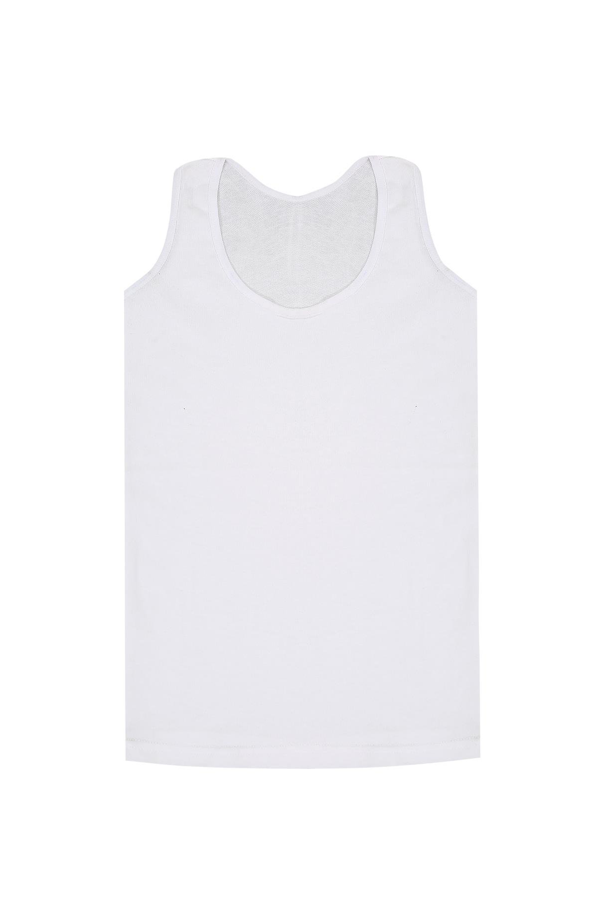 Akbeniz Erkek Çocuk 3'lü Ribana Atlet 