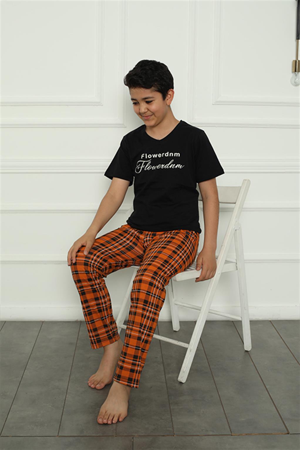 Akbeniz Erkek Çocuk Penye Pijama Takım 20395