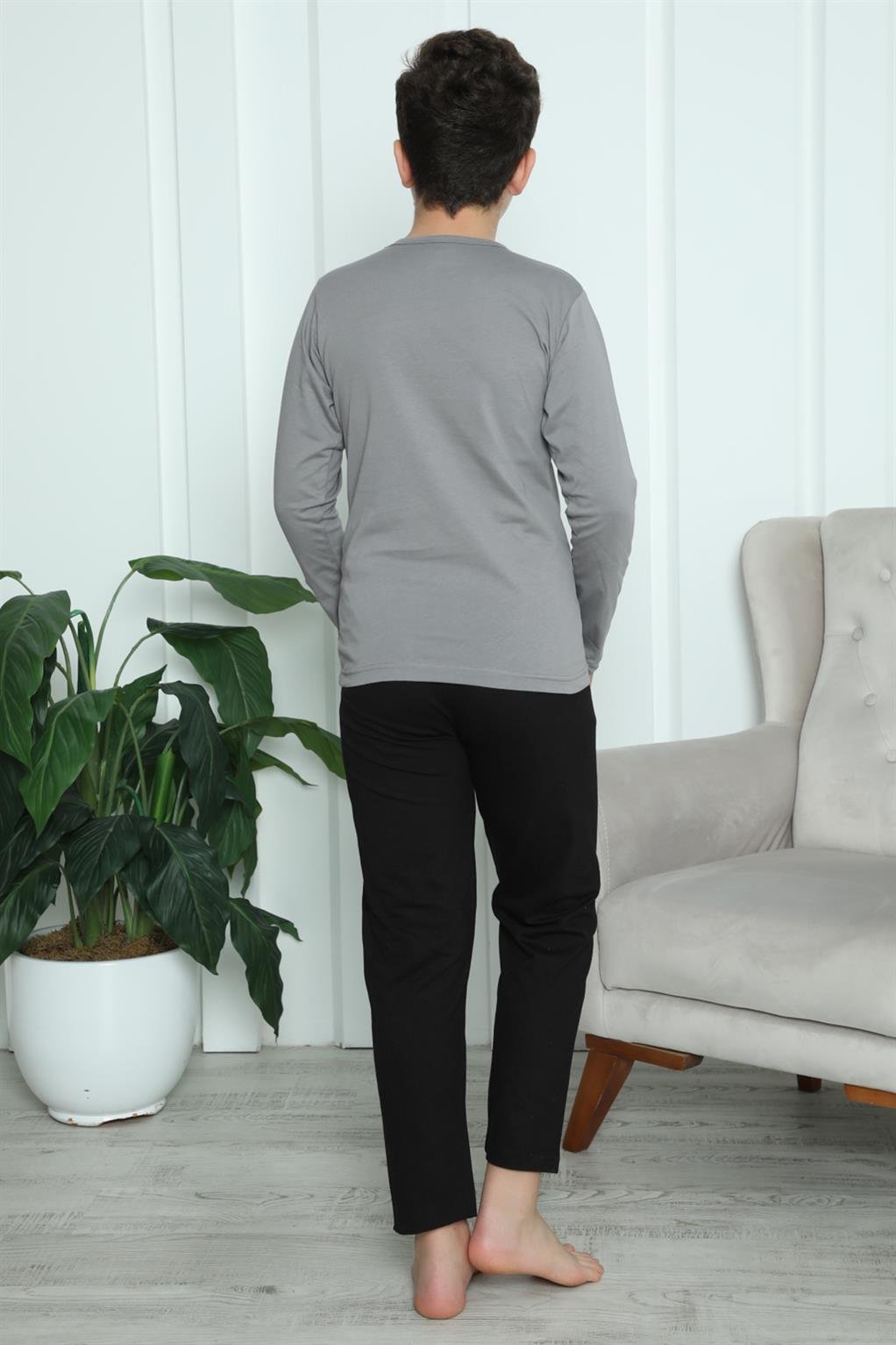 Akbeniz Erkek Çocuk Penye Pijama Takım 20416