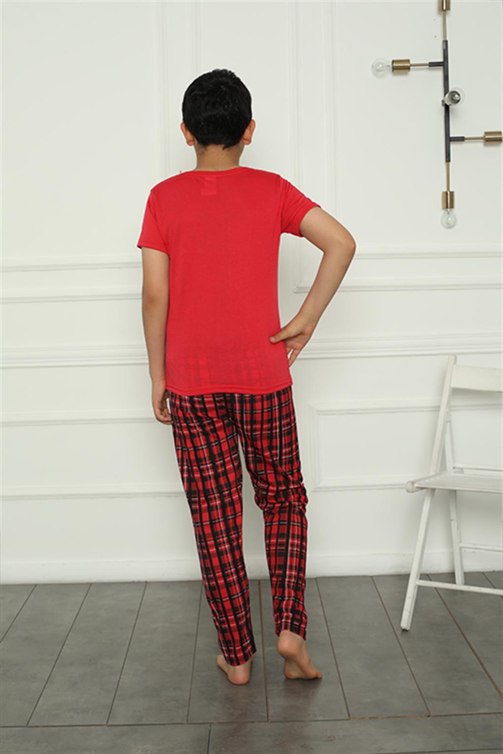 Akbeniz Erkek Çocuk Penye Pijama Takım 20391