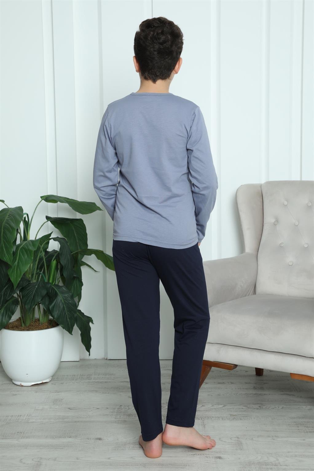 Akbeniz Erkek Çocuk Penye Pijama Takım 20411