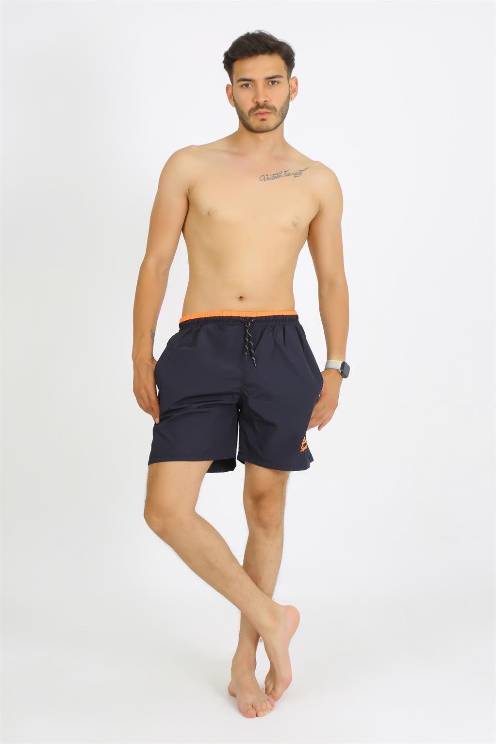 Akbeniz Erkek Lacivert Deniz Şortu 27485