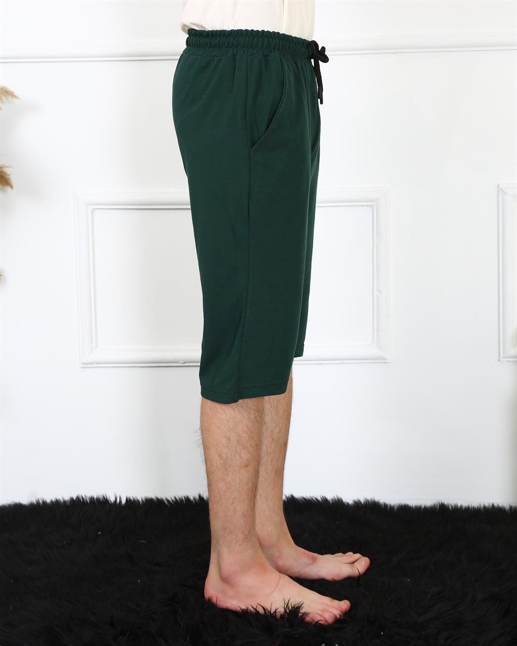 Akbeniz Erkek Lakost Haki Kapri 27481