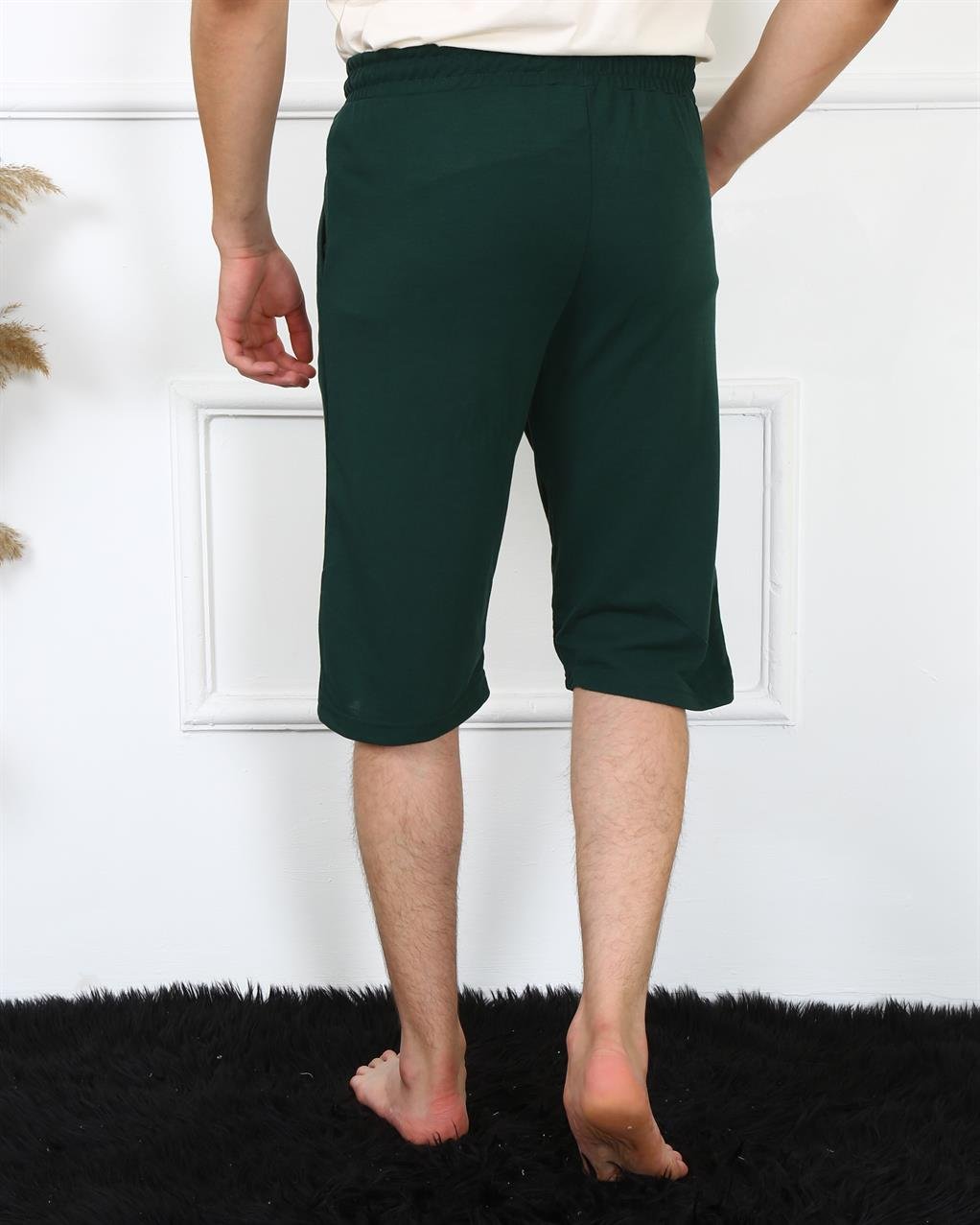 Akbeniz Erkek Lakost Haki Kapri 27481