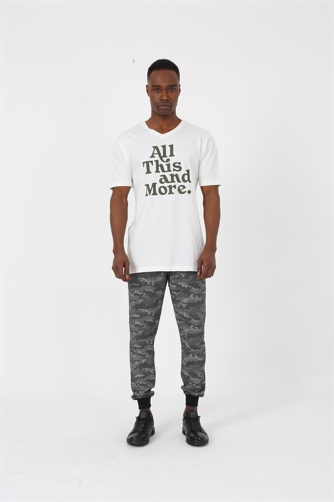 Akbeniz Erkek Pamuk Alt Eşofman 7008