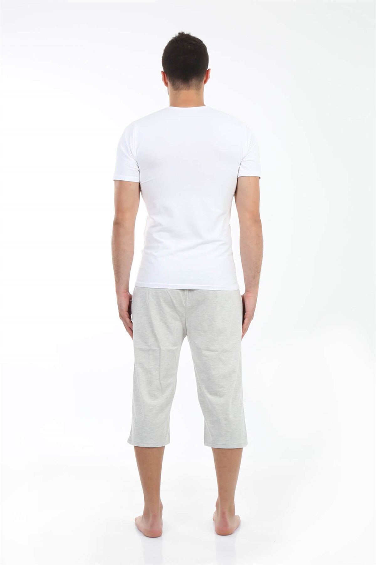Akbeniz Erkek Pamuk Kapri 27195