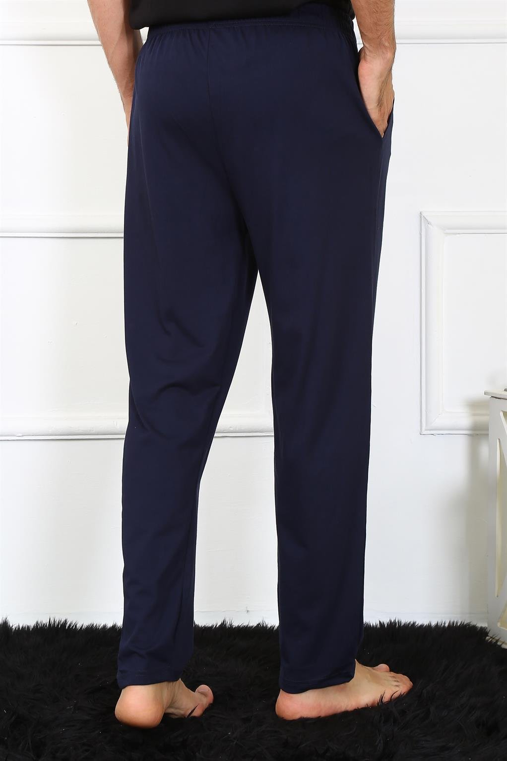 Akbeniz Erkek Pamuk Lacivert Tek Alt Pijama 27495