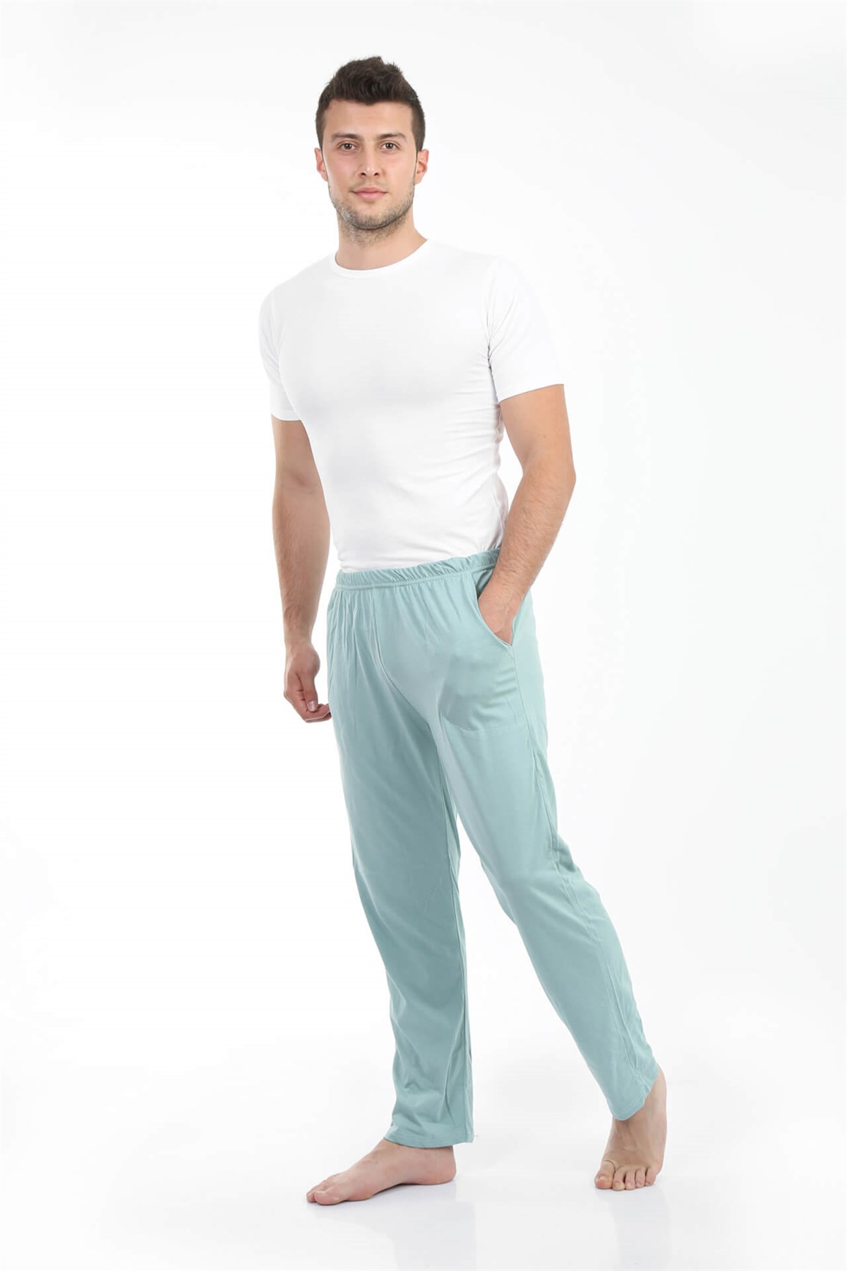 Akbeniz Erkek Pamuk Tek Alt Pijama 27198