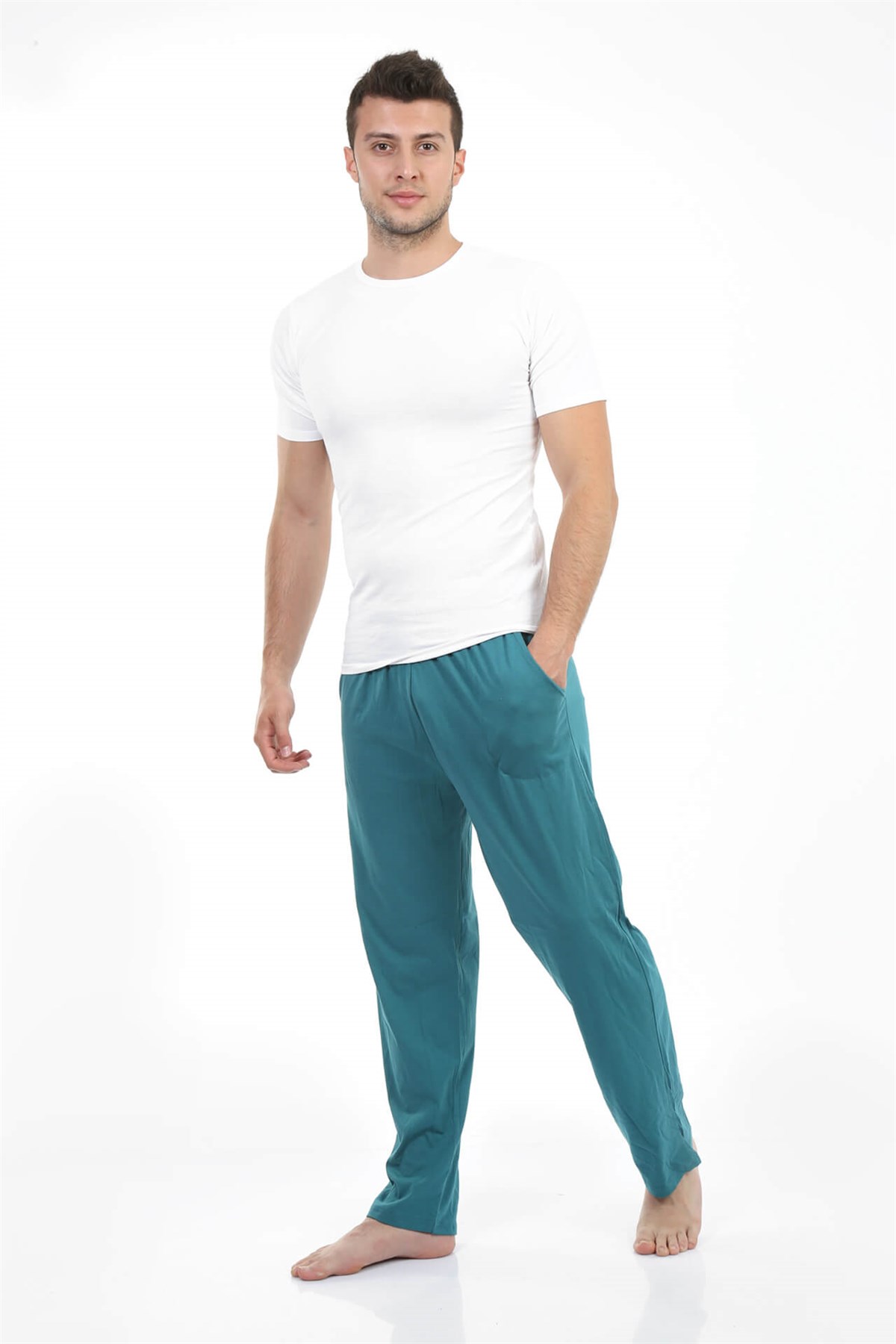 Akbeniz Erkek Pamuk Tek Alt Pijama 27199