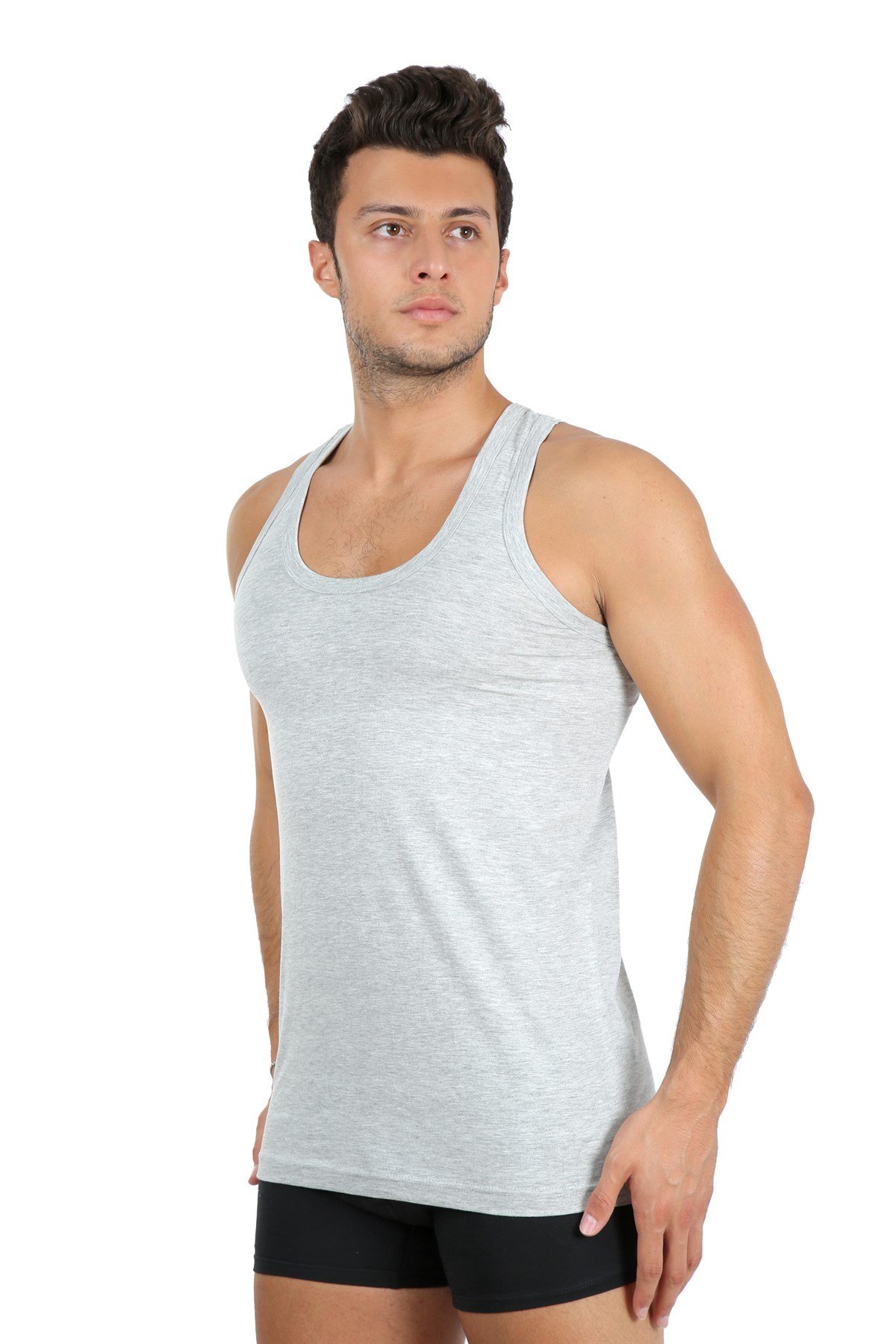 Akbeniz Erkek Penye Atlet 65662