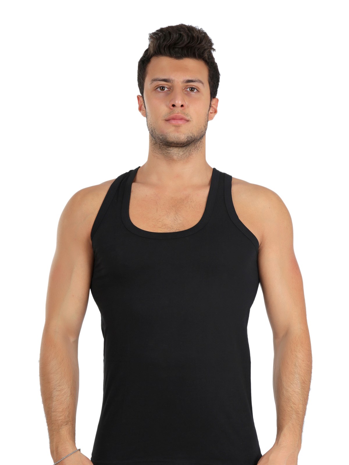 Akbeniz Erkek Penye Atlet 65663