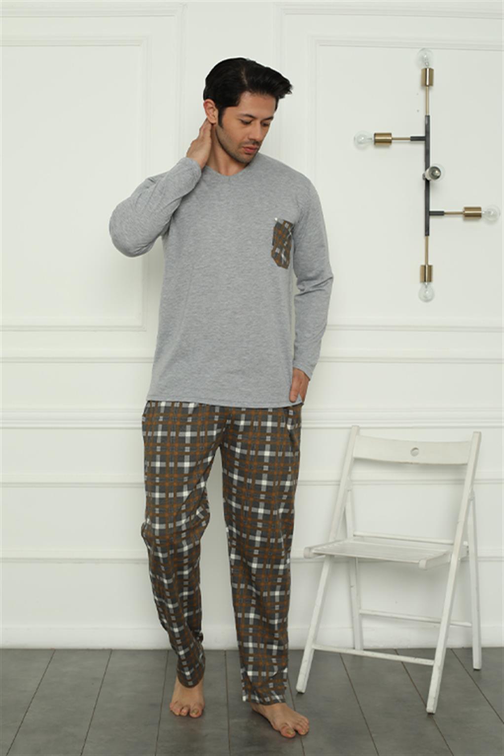 Akbeniz Erkek Penye Pijama Takım 6828
