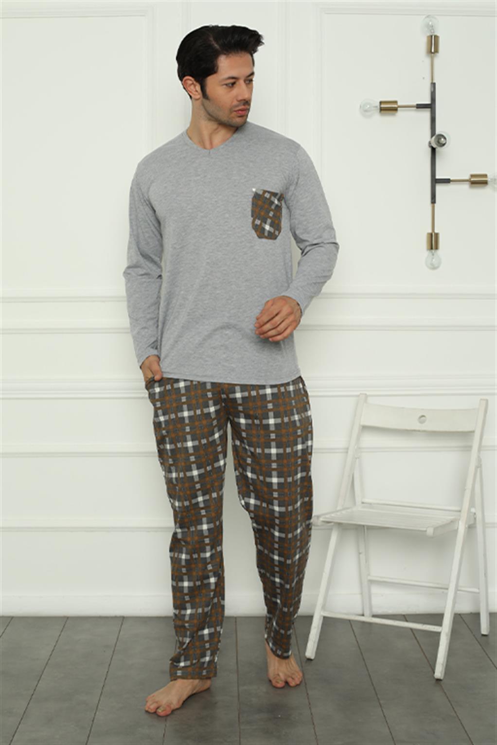 Akbeniz Erkek Penye Pijama Takım 6828