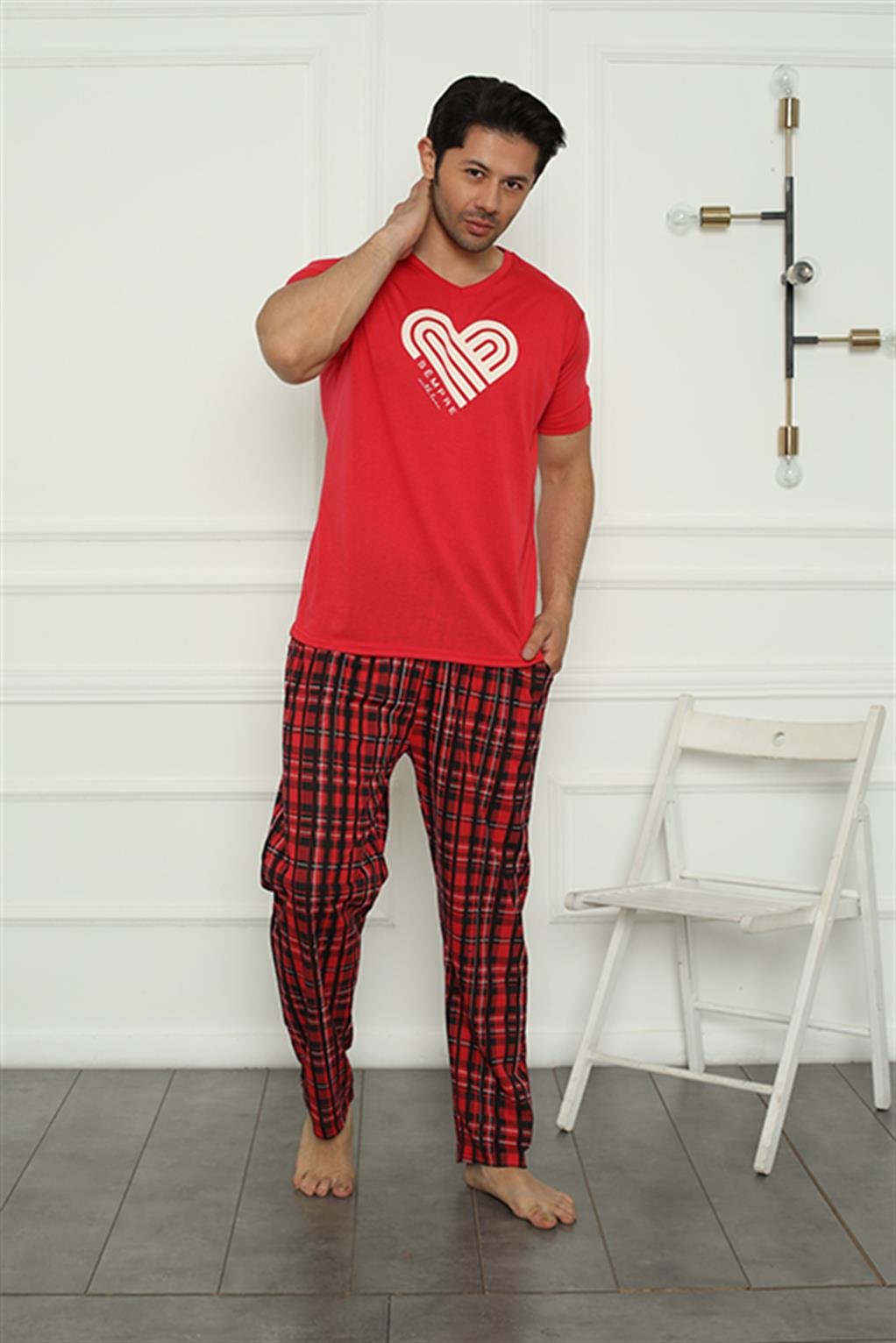 Akbeniz Erkek Penye Pijama Takım 6832