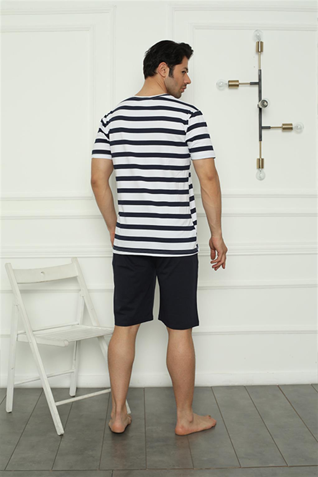 Akbeniz Erkek Penye Şortlu Pijama Takım 6834