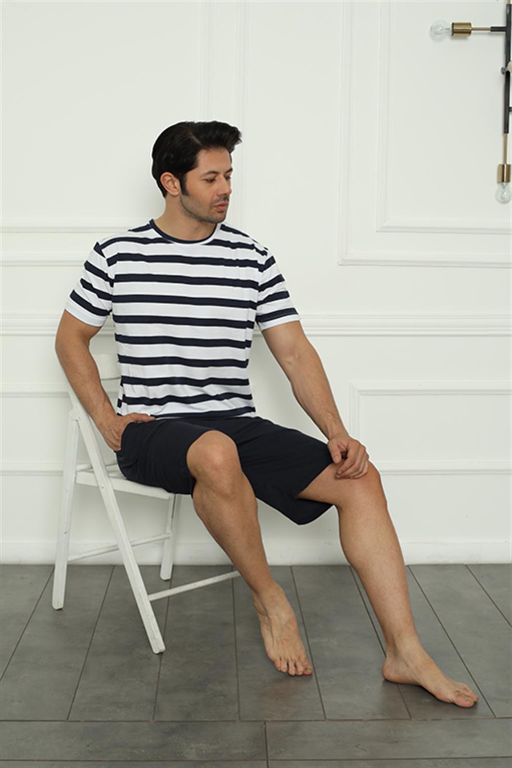 Akbeniz Erkek Penye Şortlu Pijama Takım 6834