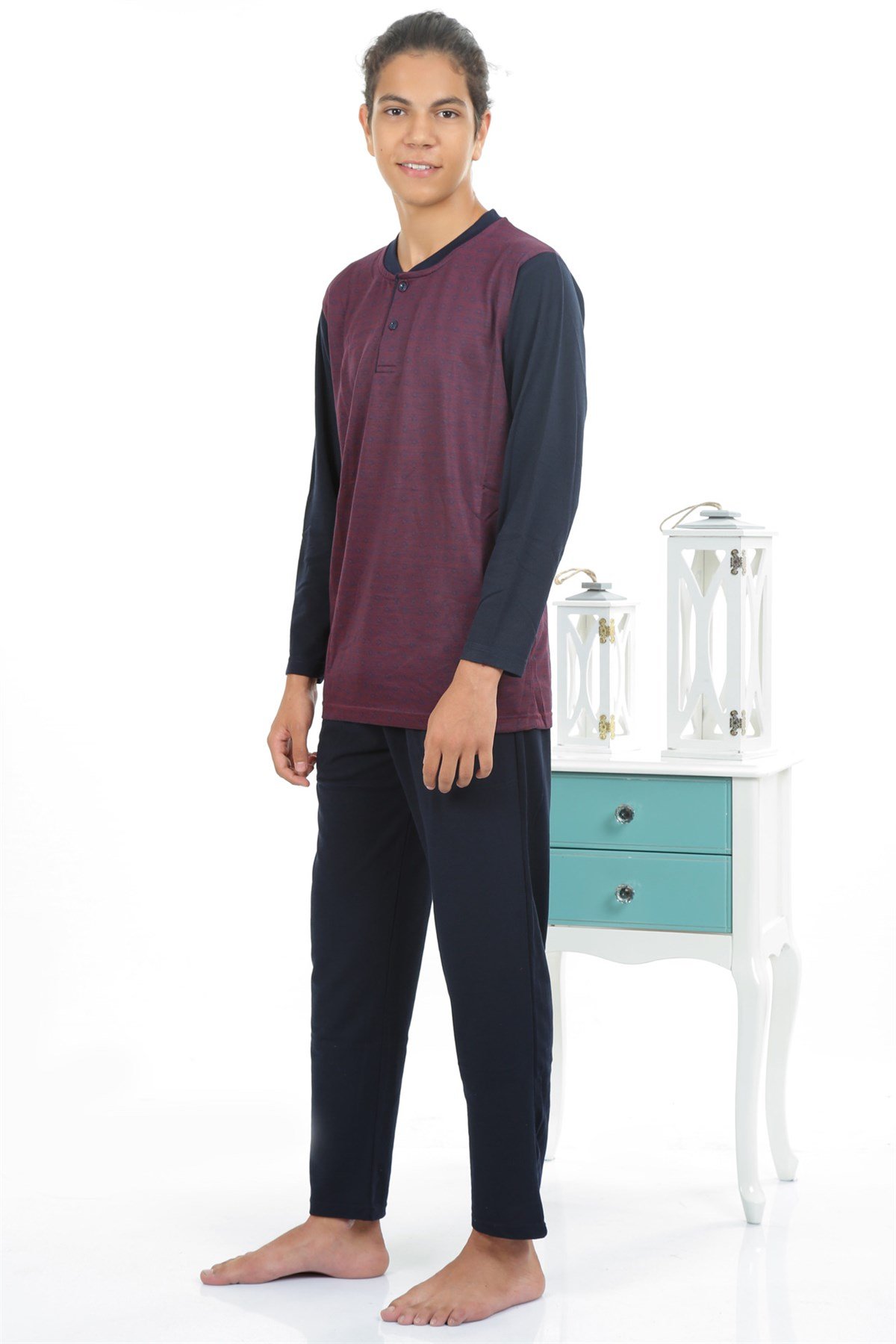Akbeniz Erkek Pijama Takımı 6676