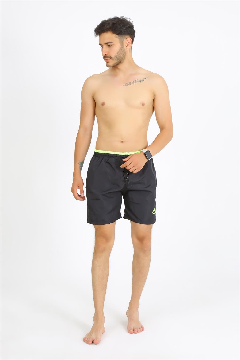 Akbeniz Erkek Siyah Deniz Şortu 27485