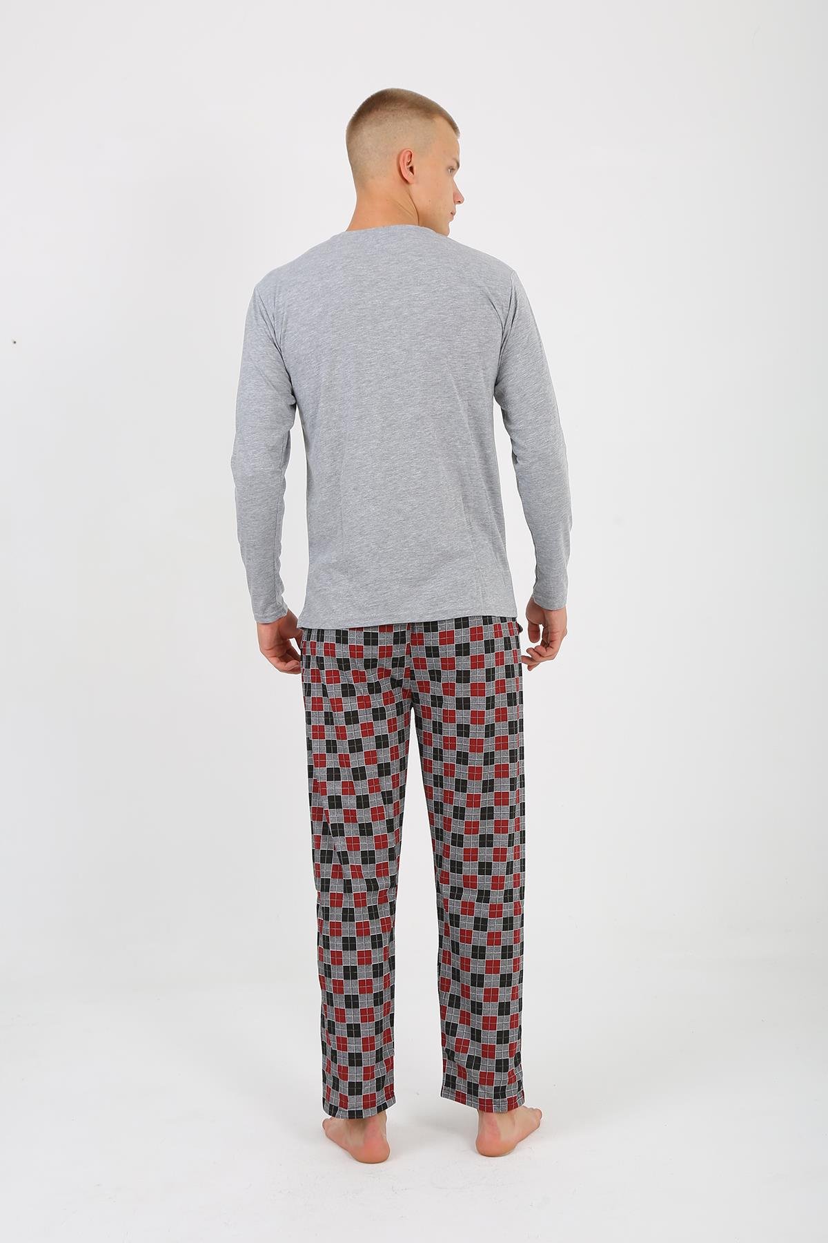 Akbeniz Erkek Uzun Kol Penye Pijama Takımı Sevgili Kombini 50130 Tek Pijama Fiyatıdır . 