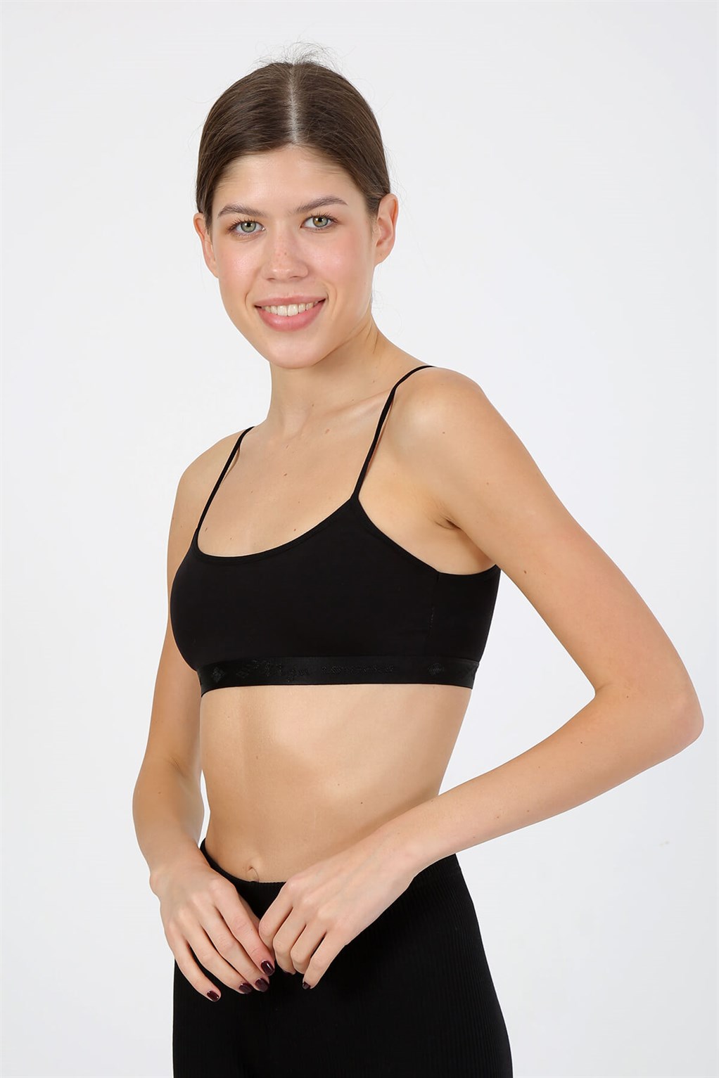 Akbeniz İp Askılı Pedli Büstiyer 2147