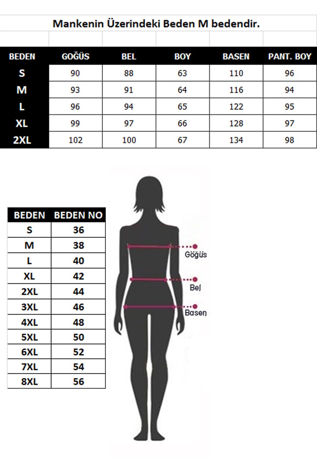 Akbeniz Kadın %100 Pamuk Penye Uzun Kol Pijama Takım 3422