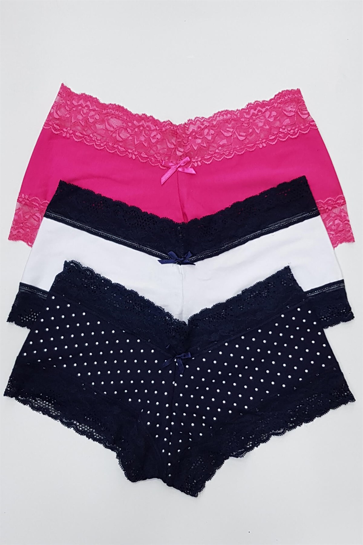 Akbeniz Kadın 3'lü Boxer 21293