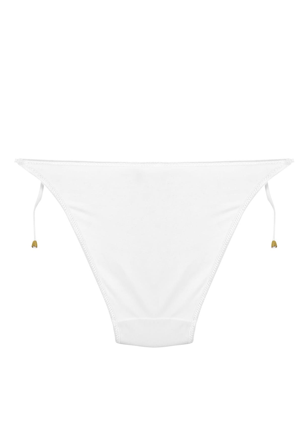 Akbeniz Kadın Beyaz İpli Bağlamalı 2’li Slip