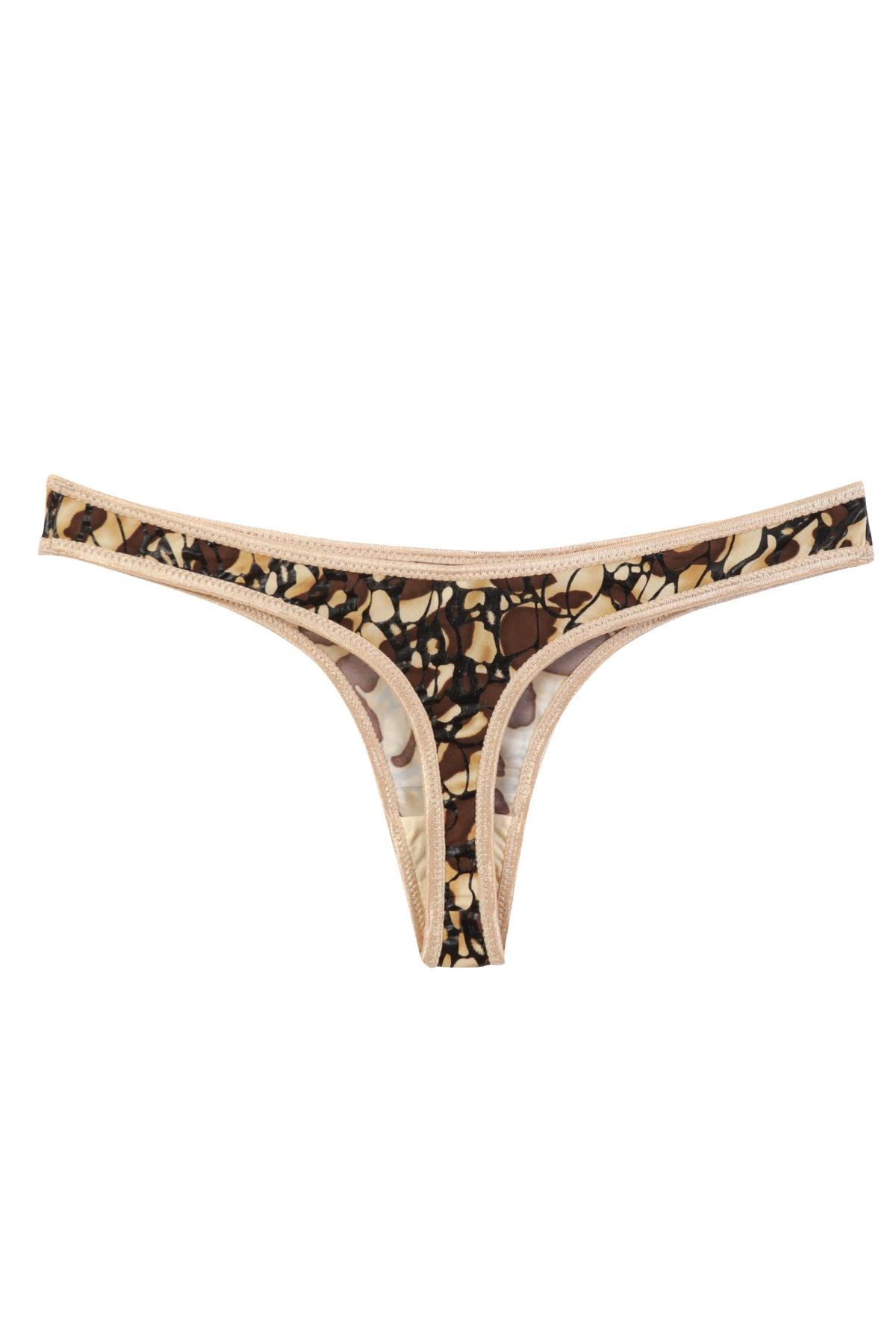 Akbeniz Kadın Desenli 2’li Tanga Slip