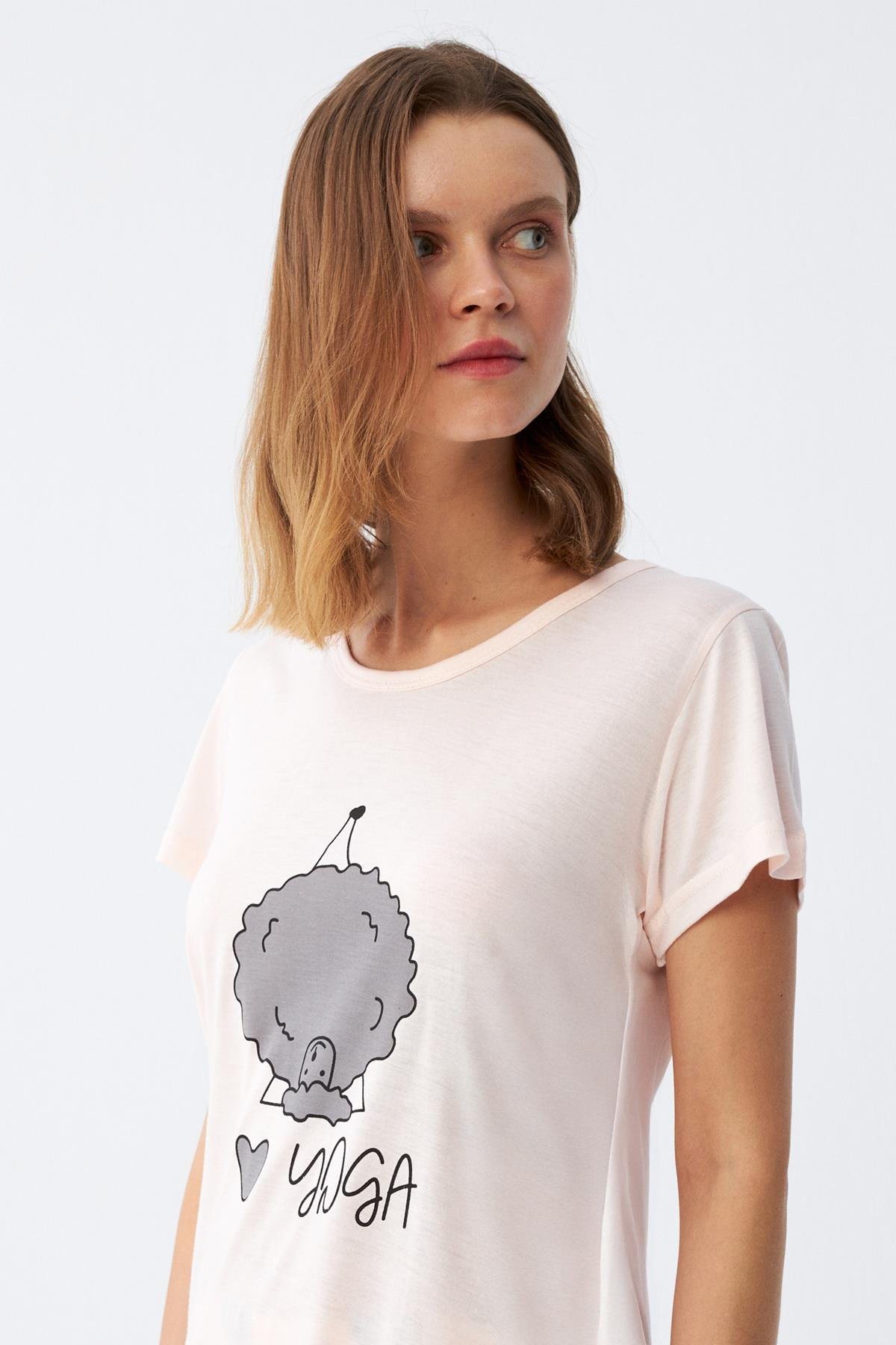 Akbeniz Kadın Kısa Kol Pijama Takım 20410