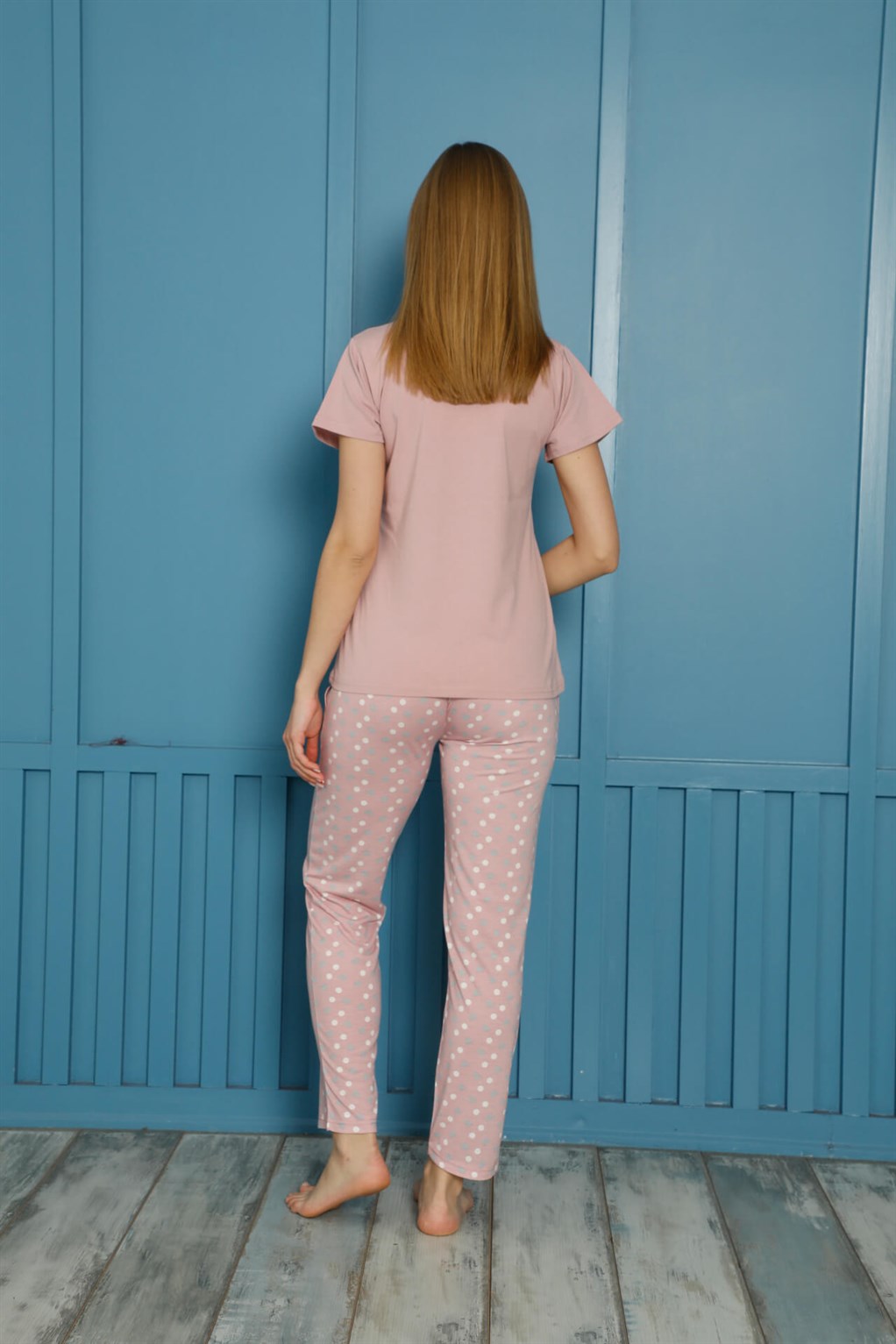 Akbeniz Kadın Pamuk Pijama Takım 20501P